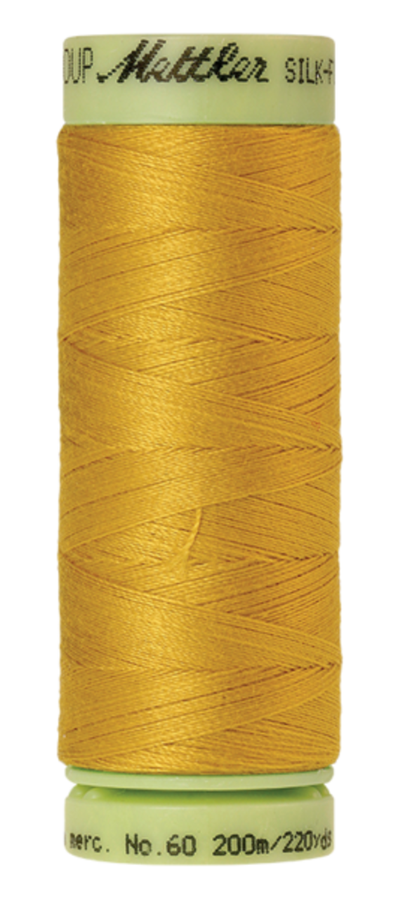 Nugget Gold (9240-0117) | Silk-Finish Cotton 60wt (200M / 220Y) | Mettler Thread